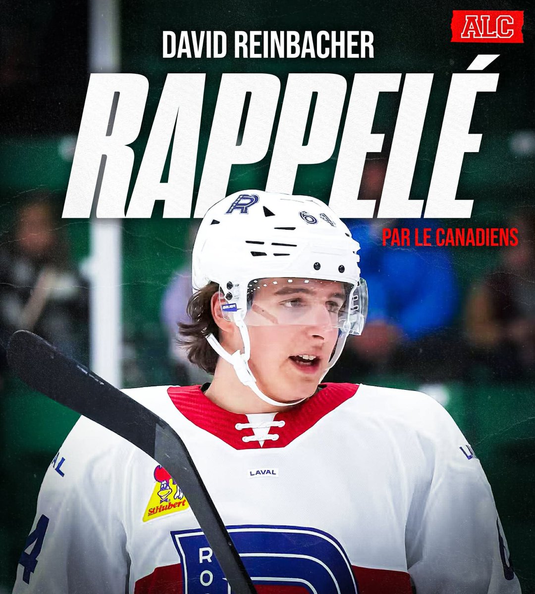 alacoupe_'s tweet photo. Les Canadiens annoncent le rappel de David Reinbacher. 👀

Que pensez-vous de ce rappel?

#GoHabsGo https://t.co/Lh8jcVA0hl