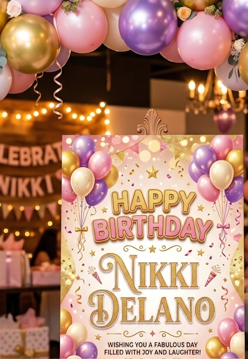 1_VIP_0's tweet photo. @NikkiDelano Happy Birthday!!! https://t.co/MDmplBzyHE