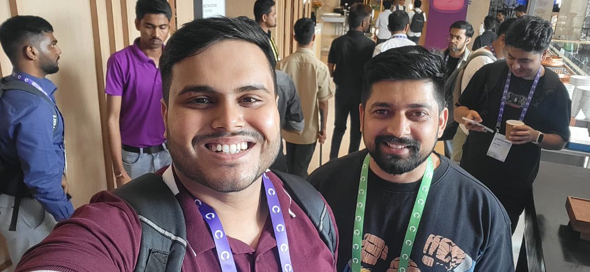 SoyetraAshish's tweet photo. PS: The personalized tote bags with our GitHub usernames were such a cool idea... sadly mine got misplaced before I could grab it! 😢 Oh well, next time!

#GitHubIndia #AIAgents #DevCommunity #SoftwareEngineering #BengaluruTech https://t.co/CZ1itPhTdu