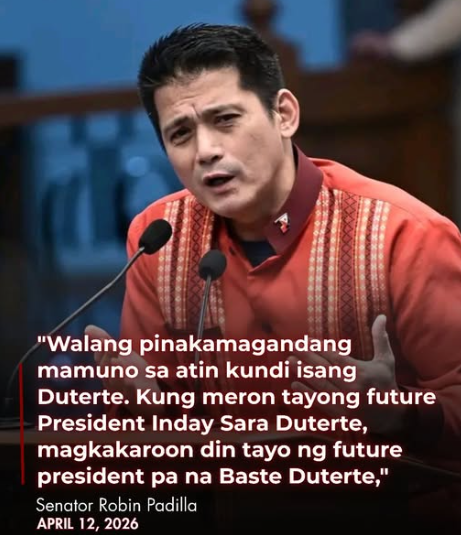 CheekyLady1027's tweet image. Apakatalino talaga ni Robin.
Pag si Sara at Baste ang naupo --- LAHAT ng illegal, magiging LEGAL.
Lahat ng kaalyado nyong nagtatago or nakakulong-- LALAYA!
Sigurado yan!