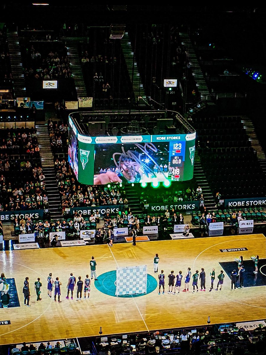 SION_comes's tweet photo. りそなグループ B.LEAGUE 2025-26 SEASON B2リーグ第30節
神戸ストークス123-118 鹿児島レブナイズ @ GLION ARENA KOBE
観客数5223人
2026.4.11
4Q残り1.8秒からのラストプレーで3Pを決められオーバータイム突入
延長戦までもつれ込んだが何とか打ち合いを制して17連勝
昨年から続く俺の連勝記録も継続 https://t.co/bqJHSqfE4F