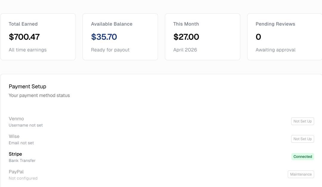 0xAdesola's tweet image. Bro to Bro/Sis:

You and your bro/sis can earn ~$20 each for an hour on LuelAI for speaking English

Nigerians supported, No VPN, No Proxy

Plus how to complete the task perfectly and get paid!

Payment method is stripe