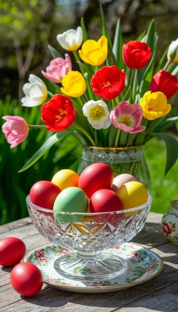FaustaDimulescu's tweet photo. Happy Easter ! https://t.co/IgKXJSyJ8A