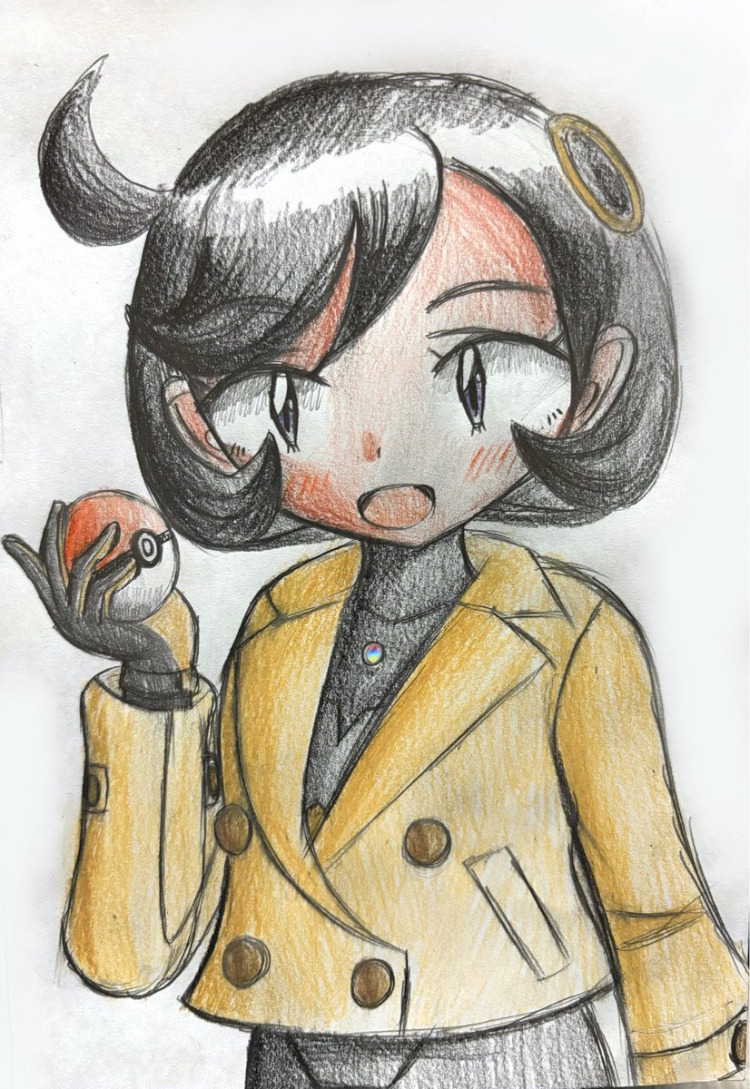 「【再】 マチエール描いてみた! #マチエール #PokemonLegendsZA」|青葉クワックス🍥逃走中×謎解きのイラスト