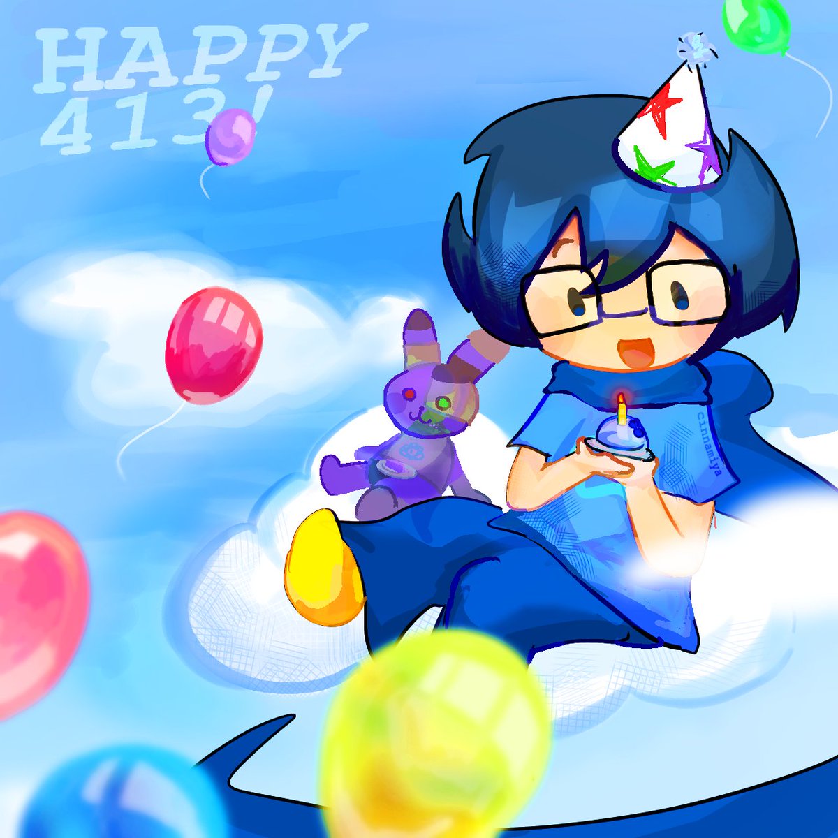 cinnamiya's tweet photo. its 413 in hong kong now HAPPY BIRTHDAY EGBERT AND HOMESTUCK!! #homestuck #HOM3STUCK https://t.co/tABEDTNvWQ