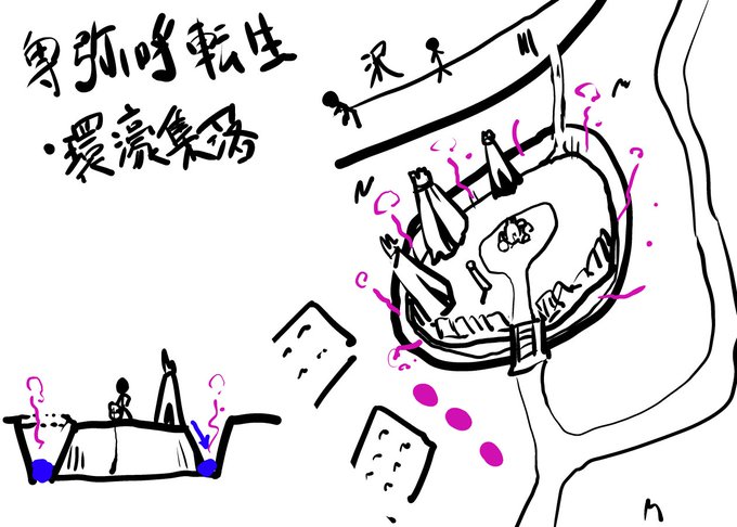 「卑弥呼転生 ～「偽りの巫女」を祀る兄～」

「第十八話 穢れを鎮める・壱」を更新!😊

環濠集落に下水機能を設置、
未来知識で、弥生時代のごみ問題に挑むよ❤🥰 