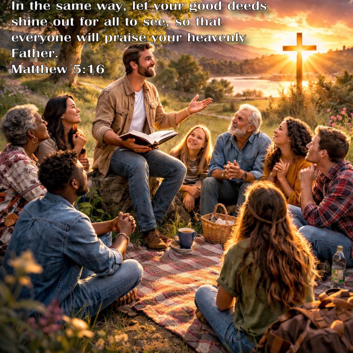 JuanGar413's tweet image. #ByShiningYourLightOnTheRoadAheadYouAreHelpingOthersSeeTheirWayToo #Matthew5:16 #Amen