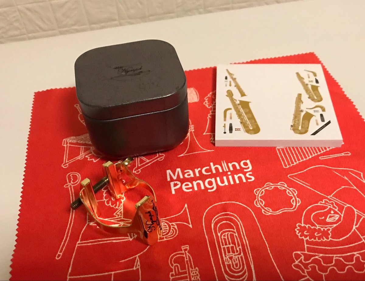 本日の戦利品

NYMPH Risonanza (TS)
contra-st  付箋
marching penguins マイクロファイバークロス
#オトナの吹部文化祭