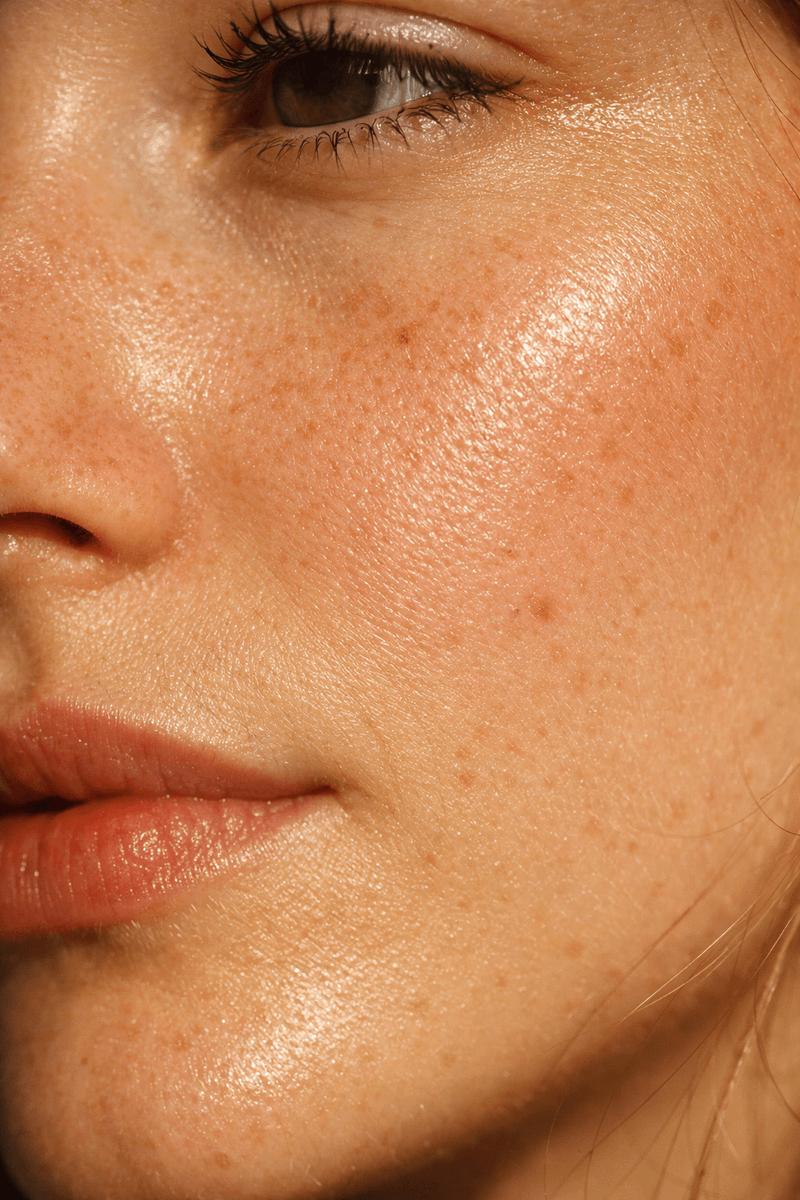socialwithaayan's tweet photo. nano banana 2  vs.   gpt Image 1.5

left                             right

Prompt below 👇

{
  "prompt_type": "hyper_realistic_image_generation",
  "version": "3.1",
  "generation_intent": "Produce a clinically accurate extreme macro close-up of a real female face with white glowing sun-kissed skin — indistinguishable from a DSLR macro photograph. Zero retouching. Zero beautification. Raw luminous feminine skin realism only.",

  "main_prompt": {

    "subject": {
      "type": "real human female face",
      "age_range": "early to mid 20s",
      "skin_type": "fair to light — naturally glowing, sun-kissed luminosity",
      "skin_tone": "white porcelain base with warm golden sun-kissed overlay — like skin that has caught natural sunlight over time",
      "skin_glow": "inner luminosity — skin appears lit from within, not from product",
      "makeup": "completely bare — no foundation, no concealer, no mascara",
      "expression": "neutral and relaxed — unaware of the camera",
      "ethnicity": "fair-skinned — naturally light complexion with warm golden sun exposure"
    },

    "composition": {
      "shot_type": "extreme macro close-up",
      "aspect_ratio": "9:16 — vertical portrait format",
      "framing": "from just below the eye line to just above the upper lip — cheek and nose as primary region",
      "angle": "slight three-quarter angle — not fully frontal",
      "background": "deep black or very dark neutral — maximum contrast to make white glowing skin luminance pop",
      "negative_space": "minimal — glowing skin fills 90 percent of the frame"
    },

    "skin_tone_and_glow": {
      "base_color": "bright fair white — clean porcelain undertone",
      "sun_kiss_layer": [
        "warm golden honey tone sitting on top of the white base — as if kissed by natural sunlight",
        "sun-kissed warmth concentrated on the cheekbone, nose bridge, and forehead",
        "slightly deeper warm tone near the hairline and jaw edges",
        "natural uneven sun exposure — not uniform, not fake tan"
      ],
      "glow_character": [
        "skin appears naturally luminous — lit from within",
        "soft diffused radiance across the cheekbone highlight zone",
        "micro specular highlights on raised skin polygons catching light",
        "healthy subcutaneous warmth visible just beneath the skin surface",
        "glow is biological — not product shimmer, not highlighter"
      ],
      "freckles": [
        "light natural sun freckles scattered across the nose bridge and upper cheeks",
        "freckles are faint and pale golden-brown — not heavy",
        "random natural placement — no symmetry"
      ]
    },

    "skin_texture_requirements": {
      "priority": "CRITICAL — every pore must be individually rendered even on glowing skin",
      "pore_details": [
        "open pores of varying sizes visible across the cheek — larger near the nose, finer toward the cheekbone",
        "pores remain visible beneath the skin glow — glow does not erase texture",
        "micro-ridges and valleys forming a natural skin polygon mesh",
        "uneven pore distribution — completely random, never pattern-repeated"
      ],
      "hair_details": [
        "fine golden vellus hairs catching warm light across the cheekbone",
        "peach fuzz glowing slightly at the edges where light catches it",
        "no stubble — smooth female skin with only delicate illuminated vellus hairs"
      ],
      "skin_surface": [
        "natural luminous dewiness — soft radiant sheen without oiliness",
        "light refracts softly across the skin surface — not mirror-like",
        "realistic skin translucency — golden warmth glowing beneath the surface"
      ]
    },

    "skin_imperfections": {
      "blemishes": [
        "1 to 2 faint natural blemishes or tiny dark spots — imperfections remain despite the glow",
        "faint sun freckles doubling as natural marks across the nose and cheeks",
        "barely visible fine skin lines — completely natural"
      ],
      "tone_variation": [
        "slightly deeper warm golden tone around the nostril crease",
        "pinkish warmth near the cheekbone from subcutaneous vessels",
        "white base breaking through in the under-eye and jaw area — natural uneven sun distribution"
      ]
    },

    "eye_and_lash_details": {
      "lashes": "lower lashes partially visible at top of frame — individually defined, naturally light to medium brown, no mascara",
      "skin_around_eye": "delicate glowing under-eye skin — fine texture visible, softly luminous, zero retouching"
    },

    "lighting": {
      "type": "warm single source natural light — golden hour or bright window",
      "direction": "upper left — approximately 10 to 11 o clock position",
      "angle_to_skin": "shallow grazing — 15 to 25 degrees to reveal texture while enhancing glow",
      "color_temperature": "warm — 5000K to 6000K with slight golden cast",
      "purpose": "amplify the natural skin luminosity and sun-kissed warmth while still revealing pore texture and vellus hair detail",
      "highlight_behavior": "soft golden specular on the cheekbone and nose tip — not blown out",
      "shadow_behavior": "gentle warm shadows falling into pores — shadow retains warmth, not cold or blue",
      "forbidden": [
        "no cold blue light",
        "no ring lights",
        "no studio beauty lighting",
        "no fill lights that flatten texture or kill the glow"
      ]
    },

    "color_processing": {
      "skin_base": "bright white porcelain with warm golden sun-kissed overlay",
      "white_balance": "slightly warm — 5800K to 6200K — golden hour feel",
      "contrast": "medium soft — preserves glow without flattening texture",
      "highlights": "controlled luminous — skin glows but highlight detail is never blown",
      "shadows": "warm — shadow tones lean golden-amber, not grey or cold",
      "saturation": "natural warm — golden tones slightly lifted, reds near nose gently restrained",
      "overall_grade": "sun-drenched warmth — like golden afternoon light on white skin"
    },

    "technical_photo_specs": {
      "lens": "100mm macro equivalent",
      "aperture": "f/2.8 — ultra-shallow depth of field",
      "aspect_ratio": "9:16 vertical — full portrait orientation",
      "focus_point": "cheek skin surface — tack sharp on skin texture and pores",
      "sensor_simulation": "full-frame DSLR — Sony A7R IV or Canon R5 equivalent",
      "grain": "very subtle natural sensor noise — adds authenticity",
      "sharpness": "natural micro-contrast — no over-sharpening halos"
    },

    "style": {
      "realism_level": "100 percent photorealistic — real DSLR macro photograph standard",
      "post_processing": "zero retouching — the glow is biological not digital",
      "aesthetic": "raw sun-kissed documentary realism — luminous because she is real, not because she is edited",
      "mood": "warm, natural, radiant — summer skin in its most honest form"
    }
  },

  "negative_prompts": [
    "no airbrushed or smoothed skin",
    "no plastic or porcelain doll appearance",
    "no pore erasure even on glowing skin",
    "no artificial highlighter or shimmer product",
    "no fake tan or spray tan orange tone",
    "no beauty retouching",
    "no cold or blue-toned lighting",
    "no symmetry correction",
    "no AI synthetic gloss",
    "no flat uniform skin color",
    "no CGI render appearance",
    "no makeup of any kind",
    "no over-sharpening halos",
    "no blown-out highlights — glow must stay controlled"
  ],

  "quality_checkpoints": {
    "glow_test": "Does the skin appear naturally luminous and sun-kissed — not from product but from biology? If yes — pass.",
    "pore_test": "Are individual pores still visible beneath the glow across the cheek? If yes — pass.",
    "freckle_test": "Are light natural sun freckles present on the nose bridge and cheeks? If yes — pass.",
    "warmth_test": "Does the overall image feel warm and golden — not cold or clinical? If yes — pass.",
    "realism_test": "Would a viewer believe this is a real photograph of a real woman? If yes — pass.",
    "retouching_test": "Is there zero evidence of digital skin smoothing or artificial glow effects? If yes — pass."
  },

  "metadata": {
    "use_case": "hyper_realistic_female_glowing_sunkissed_skin_macro_portrait",
    "aspect_ratio": "9:16",
    "target_output": "unretouched bare glowing sun-kissed white skin extreme macro female portrait",
    "intended_platforms": ["Midjourney v6", "DALL-E 3", "Stable Diffusion XL", "Leonardo AI"],
    "priority_keywords": [
      "white glowing skin macro",
      "sun-kissed female portrait",
      "bare luminous skin",
      "natural skin glow",
      "golden hour skin realism",
      "freckled sun-kissed close-up",
      "unretouched radiant female skin",
      "9:16 vertical macro portrait"
    ]
  }
}