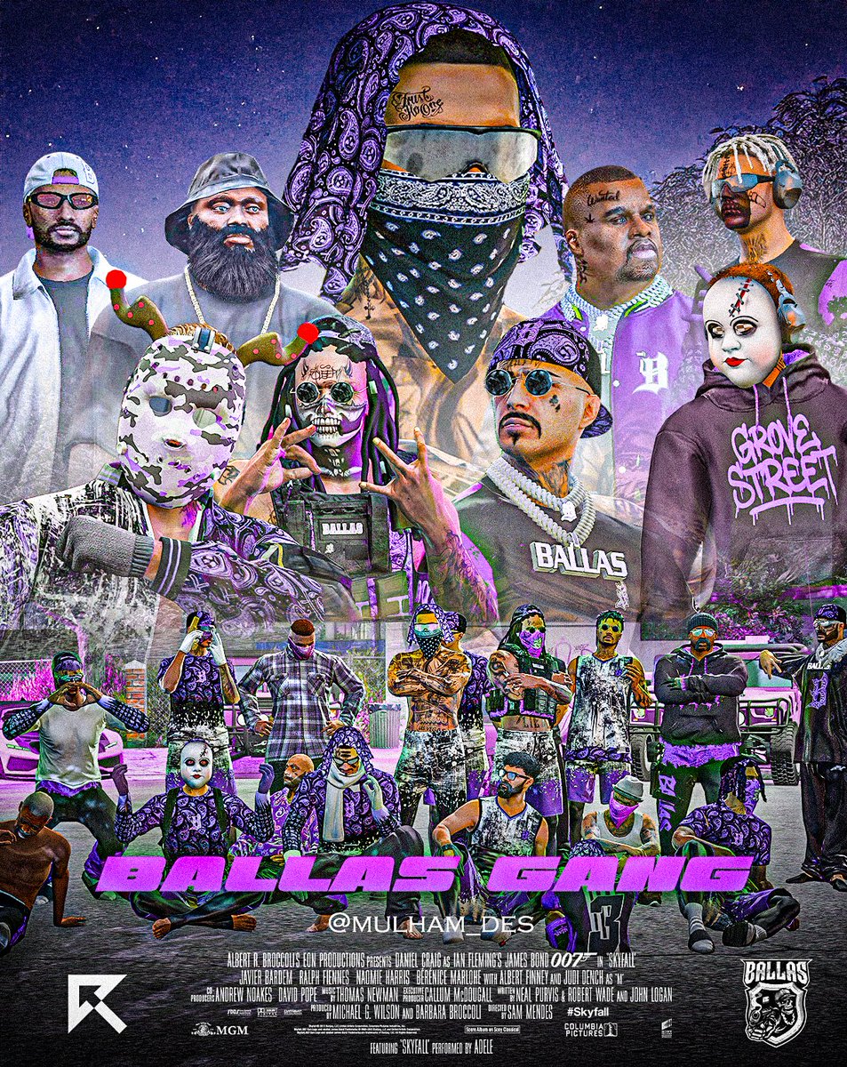 بوستر للبلس باللبس الجديد  <a href="/RtBallas/">BallasRT</a> 🎨☠️

-رأيكم , ومنشنو شباب البلس 👀💜