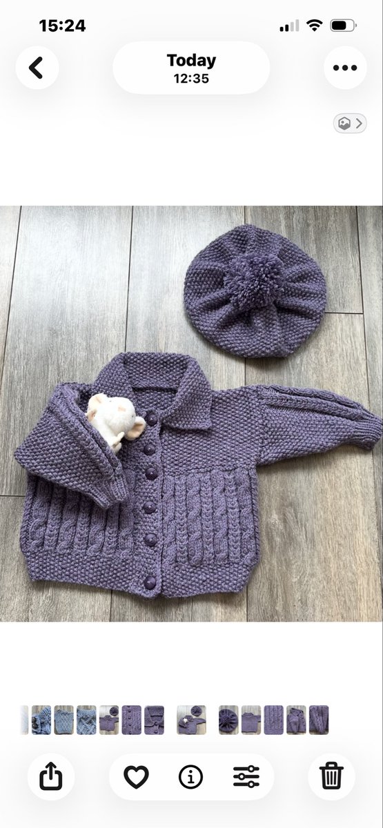 ScotKnitter's tweet image. folksy.com/items/8634724
Listed today in my Folksy shop- hand knitted vintage style, wool blend jacket and beret in the colour Heather- fits age 3-4 years 
#MHHSBD #Craftbizparty #firsttmaster