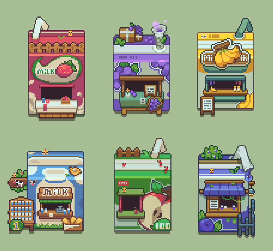 bobblezRemy's tweet image. Small buildings that can be placed on the desktop Pixel indie desktop game            
 ✨Wishlist on Steam to support  us     ✨
#pixelart #gamedev #indiegame 

store.steampowered.com/app/3480390?ut…………………………