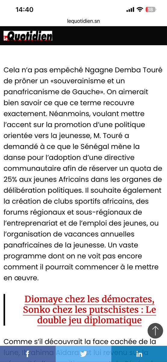 Babacar Guèye DIOP tweet media