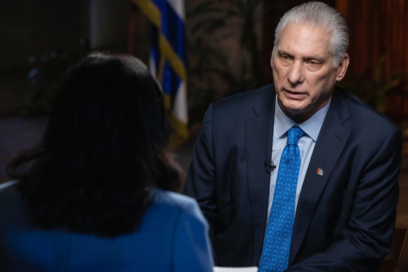 YA ES OFICIAL: Desde 1959, cuando lo hizo #Fidel, un líder de #Cuba no comparecía en el programa "Meet the Press", de la cadena yanqui NBC. Ahora lo hizo <a href="/DiazCanelB/">Miguel Díaz-Canel Bermúdez</a>. A preguntas incisivas, respuestas firmes: ¡hay que leerla completa!#YoSigoAMiPresidente 
presidencia.gob.cu/es/presidencia…