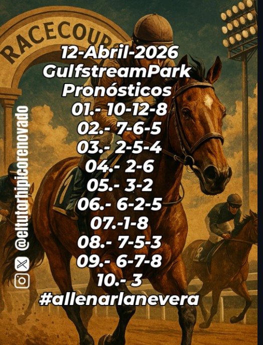 ElTutorHip79572's tweet photo. Aquí no se juega por jugar...se juega con criterio. A llenar la nevera!! Ayer de 10-8 y hoy no puedes dejar que te lo cuenten, a jugar, ganar y cobrar.
#hipismo #jugarganarycobrar #allenarlanevera #dividendos #winnercircle #estadosunidos https://t.co/eLvRB9dkLr