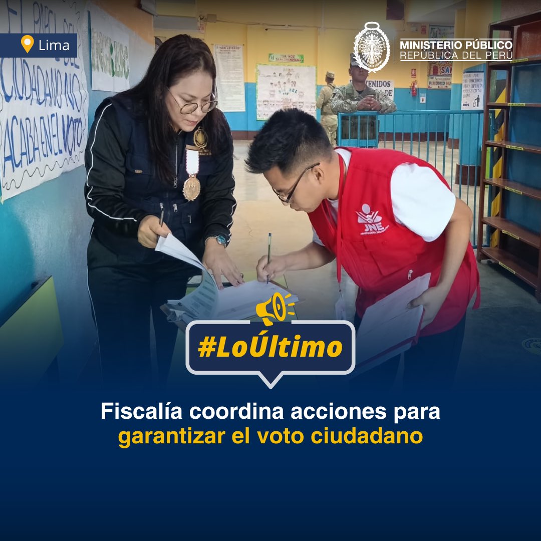 Ministerio Público tweet media