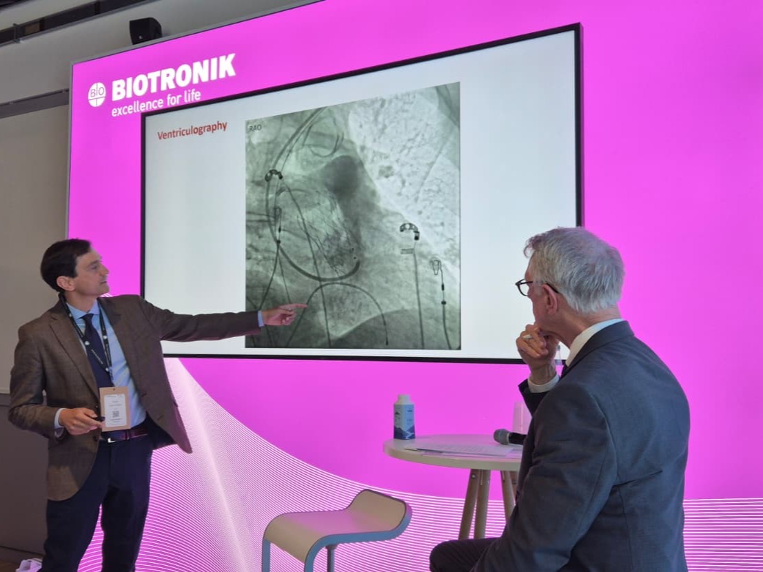 BIOTRONIK_News's tweet photo. What an inspiring start it has been at #EHRA2026!

A big thank‑you to everyone who joined us today for our expert lectures, and especially to our outstanding presenters. The combination of fixed screw with a stylet‑driven approach continues to broaden what’s possible in #CSP. https://t.co/JVk8zXsfr0