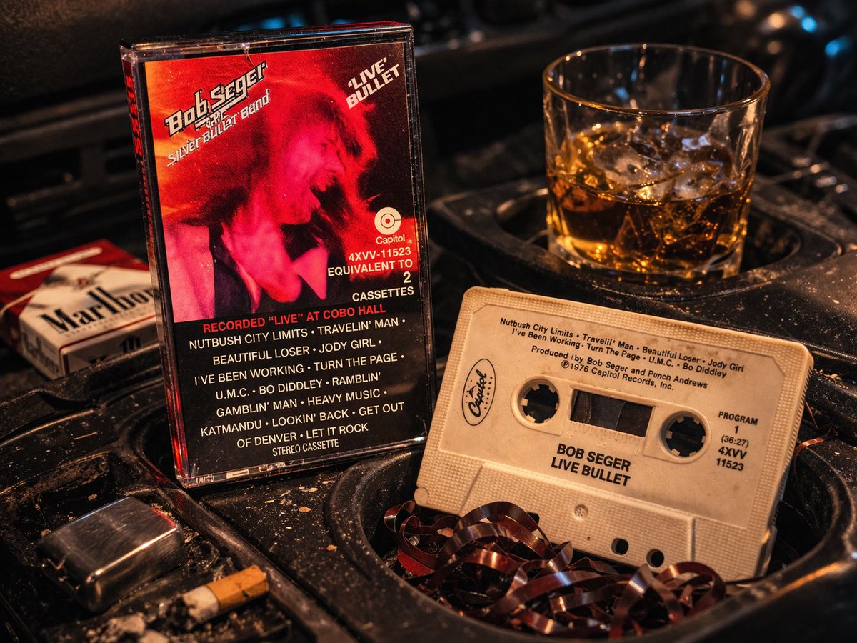 realSamGoodie's tweet photo. ⏳ #OnThisDay
🎧 Bob Seger & the Silver Bullet Band – Live Bullet 🔥🎸
📅 April 12, 1976 (50 years)
A legendary live album recorded at Detroit’s Cobo Hall.
#BobSeger @BobSeger #LiveBullet #Music #MusicCollection #Cassette #CassetteCollection 🎵 https://t.co/I2j2UBNIPn