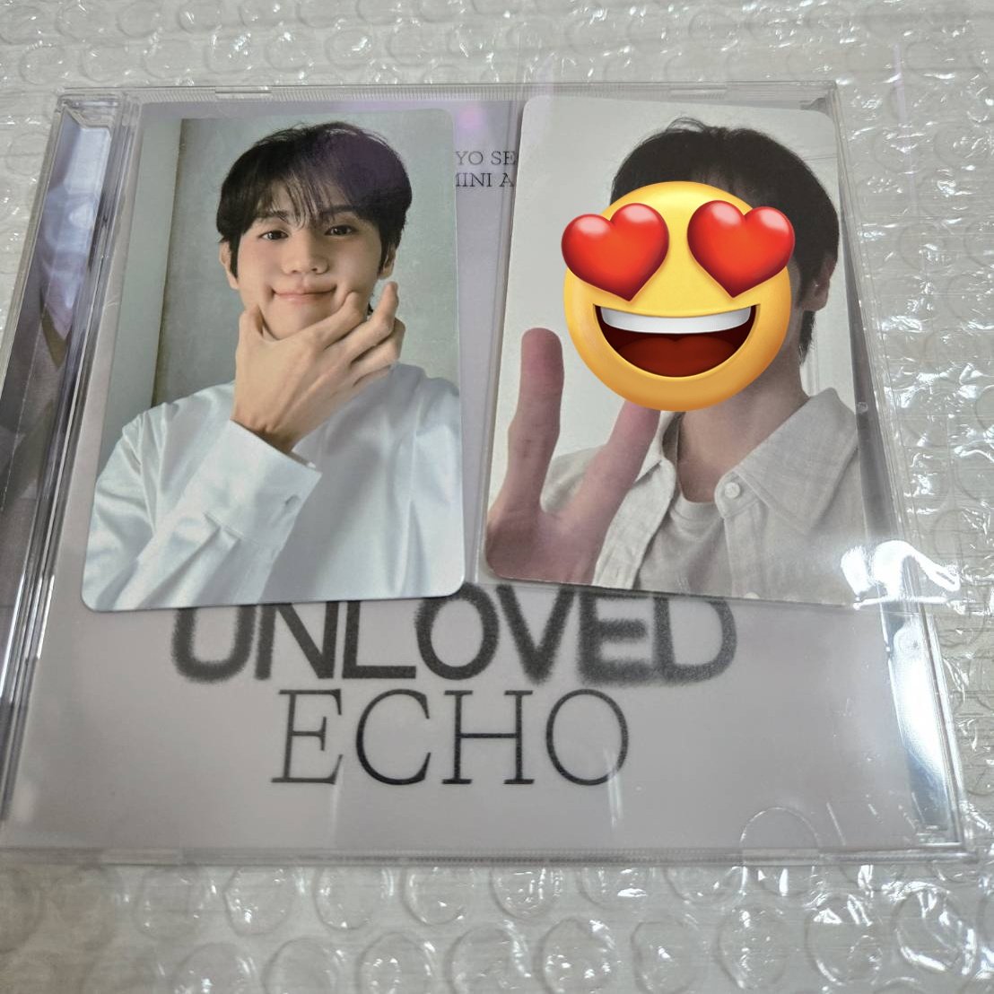 Y_white_kn's tweet photo. #HIGHLIGHT #ヨソプ 
UNLOVED ECHO Jewel ver.
#トレカ交換　希望

譲る　写真1枚目
求む    写真2枚目❤

郵送または19日イベント会場にて交換お願い致します
#highlight交換　#highlightトレカ https://t.co/7zkdovcsoQ