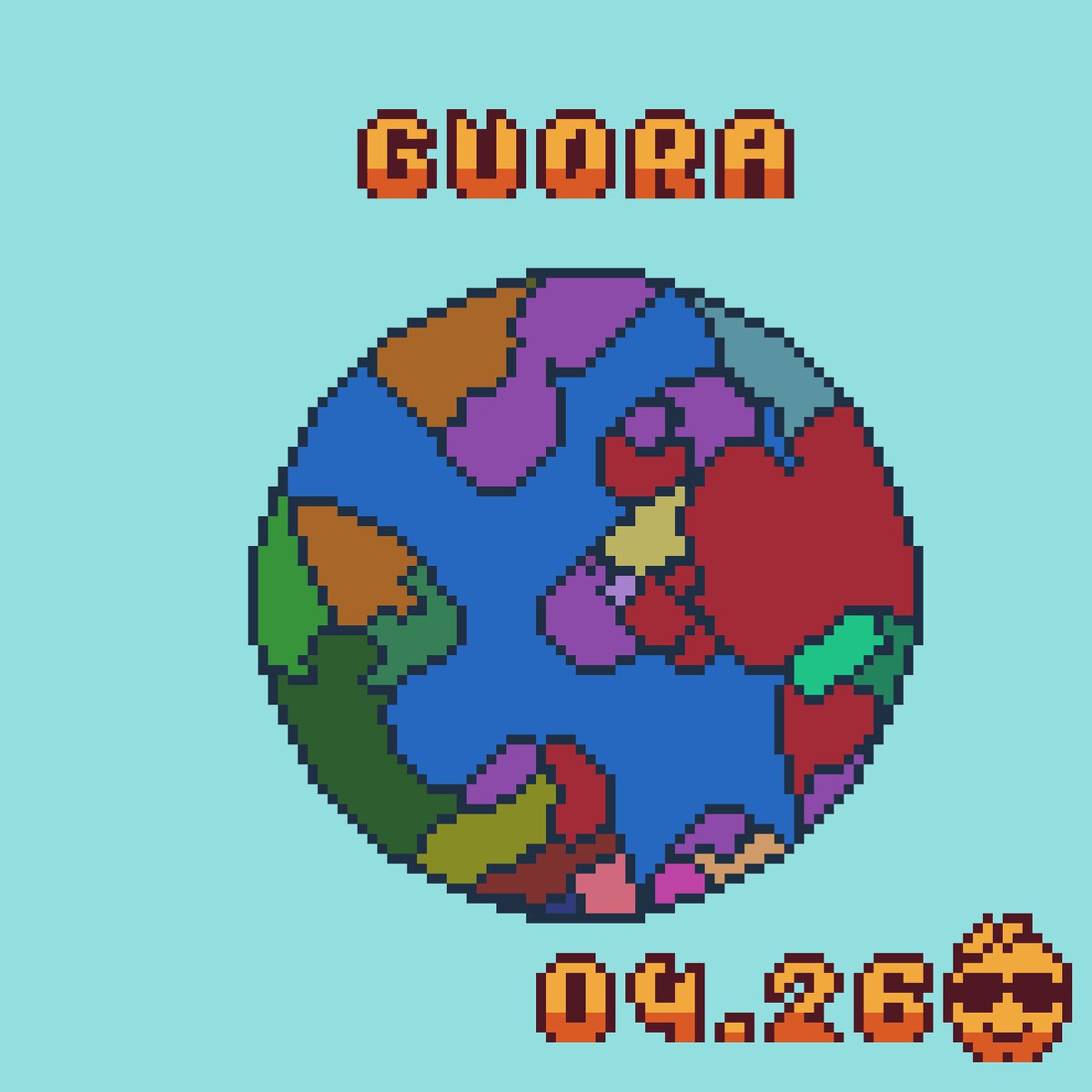 pikselarci's tweet image. #pixelart
The political division of the planet Guora.
(Countries)