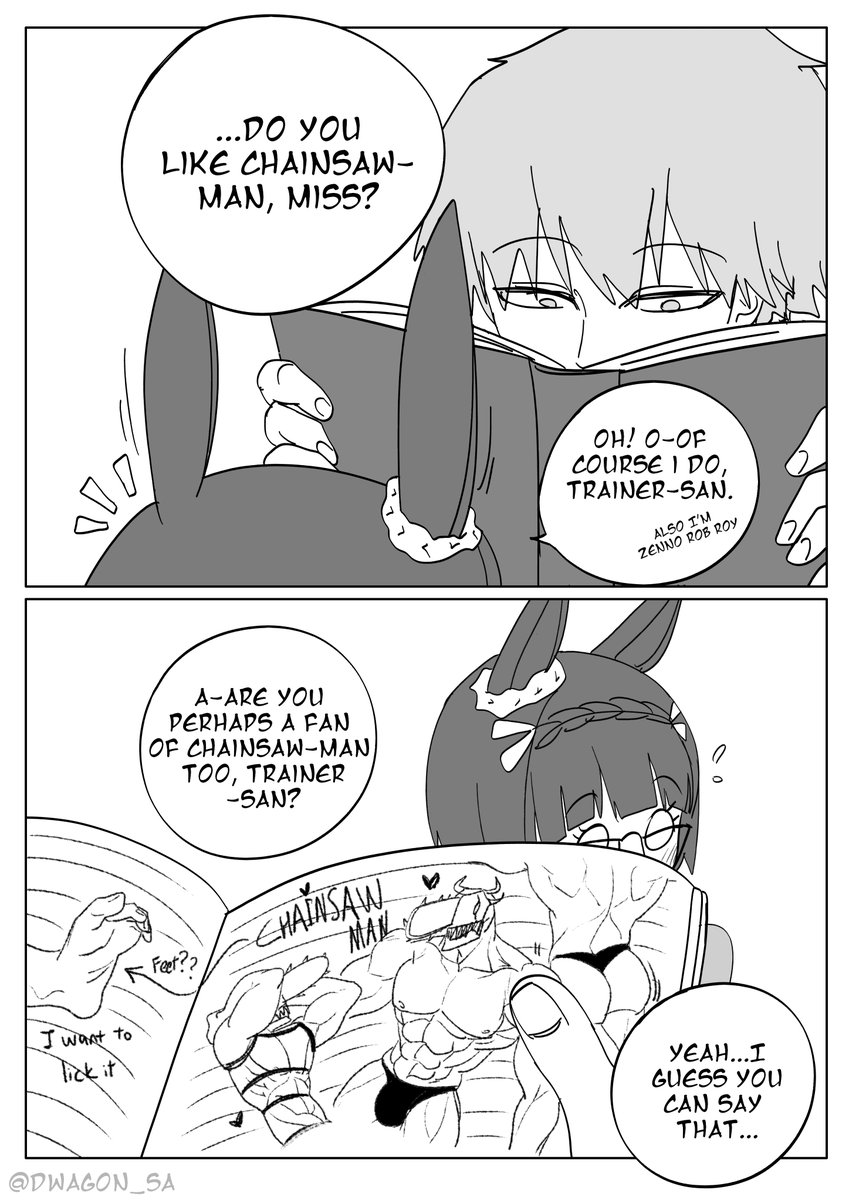 dwagon_sa's tweet photo. Slice of Umamusume: Zenno Rob Roy https://t.co/Q7MzNBooCB