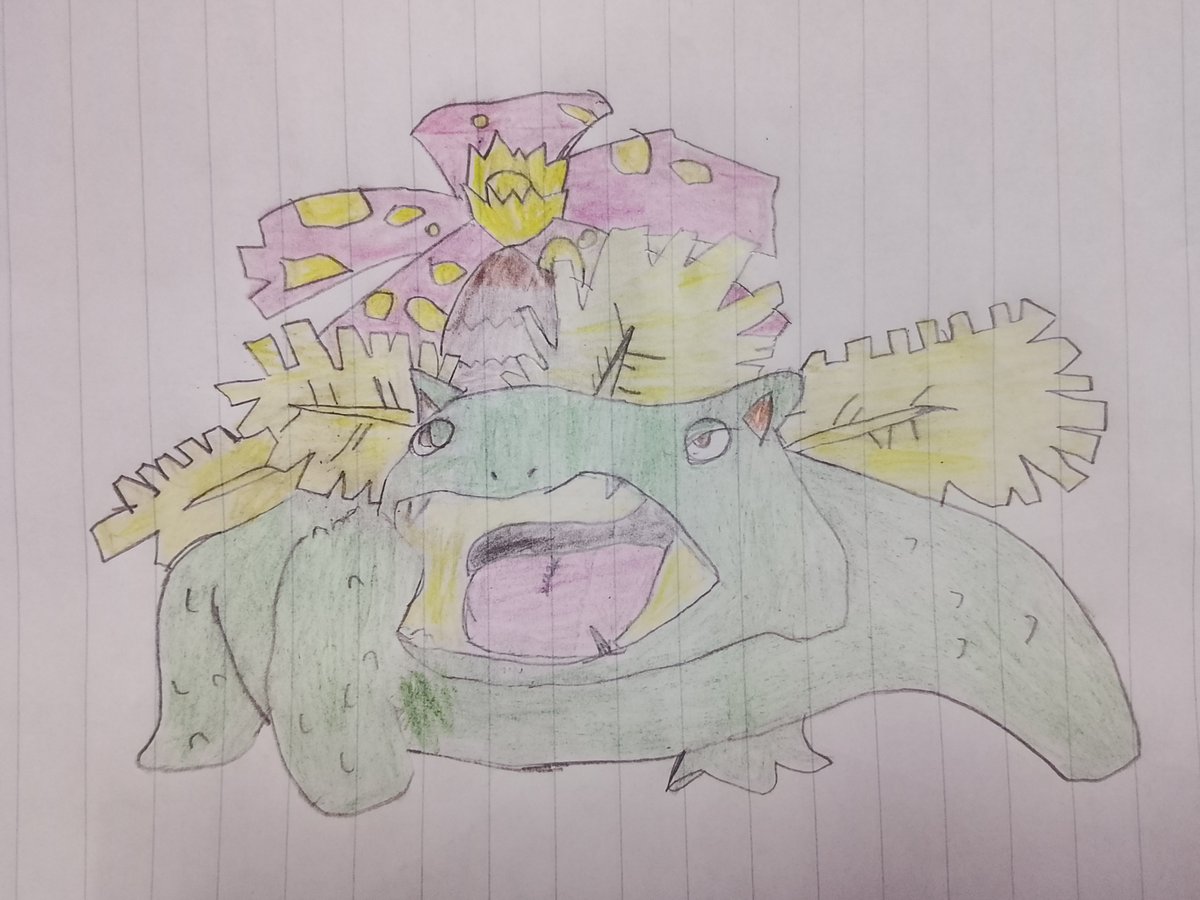 Mist83953's tweet photo. Bulbasaur evolution line https://t.co/LXE8t9Zvcg