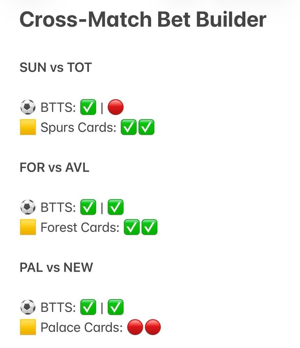 Bad Man’s Football Tips ⚽️ tweet media