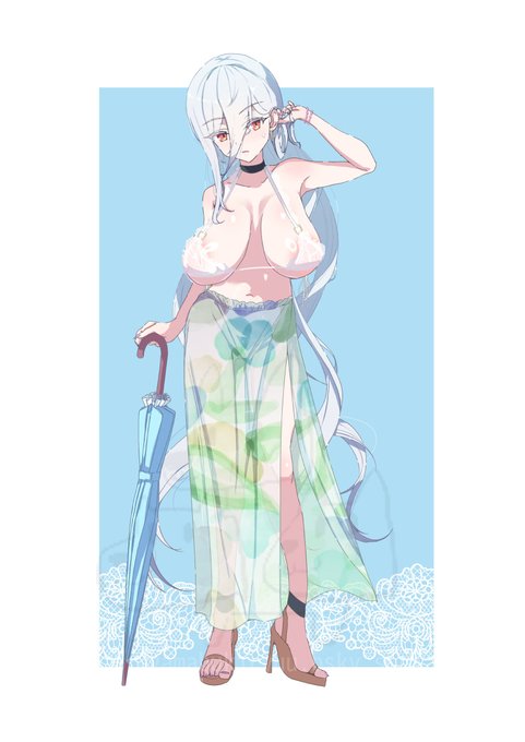 表で上げたよそのこ月ちゃんのおせいそで長い差分です 