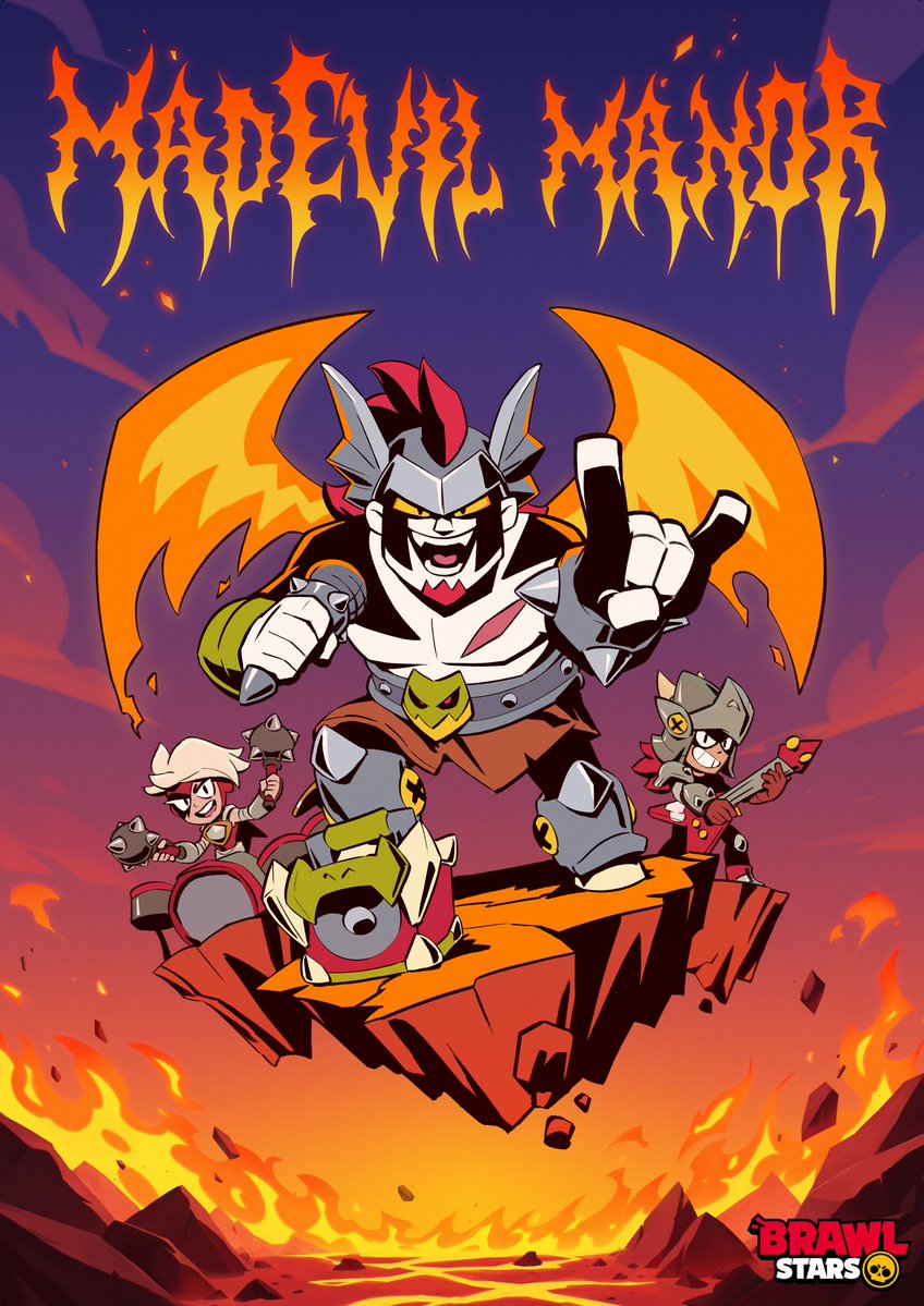 🚨102体目の新キャラクター🚨

102体目のキャラクターが「ダミアン」であることが先ほど公式から発表されました！
4月の終わりまたは5月の初めに登場する見込みです🔥

どのような性能なのでしょうか🤔

#ブロスタ　#brawlstars