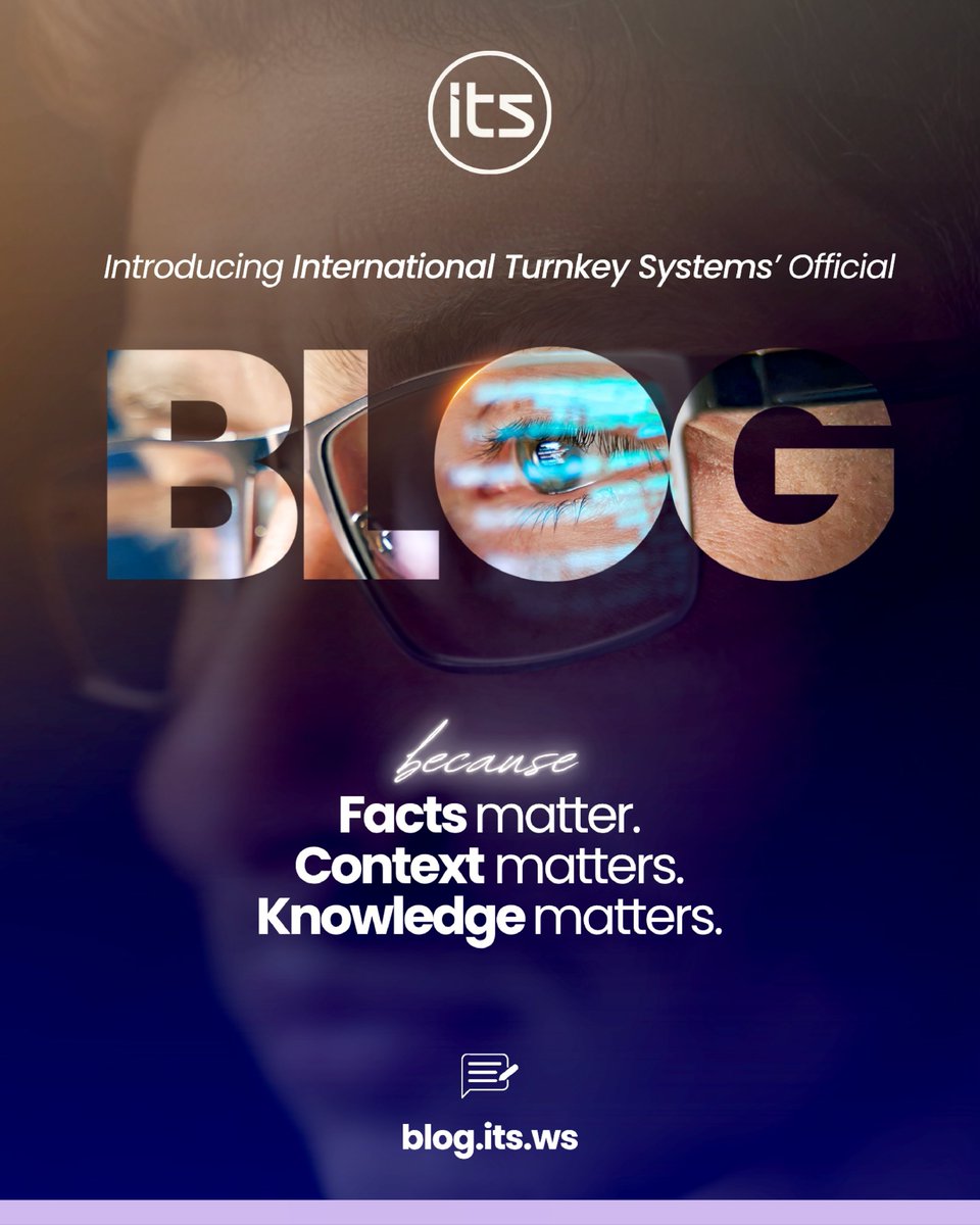 ITS - International Turnkey Systems tweet media