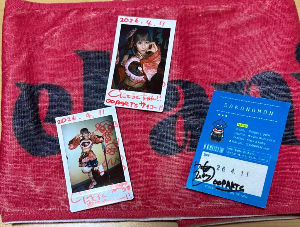 jiiiNo26's tweet photo. 去年は行けなくなってしまったけれど、今年はOOPARTS行けてよかった🌟
2026は今までで1番楽しさを味わえました！ https://t.co/udhSOwPa7m