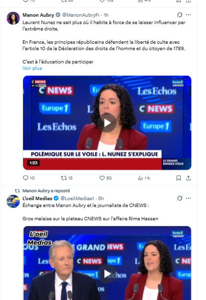 Polémique-Victor tweet media