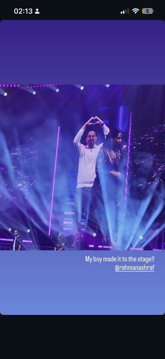 <a href="/shreyaghoshal/">Shreya Ghoshal</a> never will I forget the two days and many other concerts I have had with you,This was special.

From the Airport-Upass-Meeting you-getting onto the <a href="/AOArena/">AO Arena</a> stage with you here in Manchester.

My whole family watched on as I lived in the dream. May god protect you!