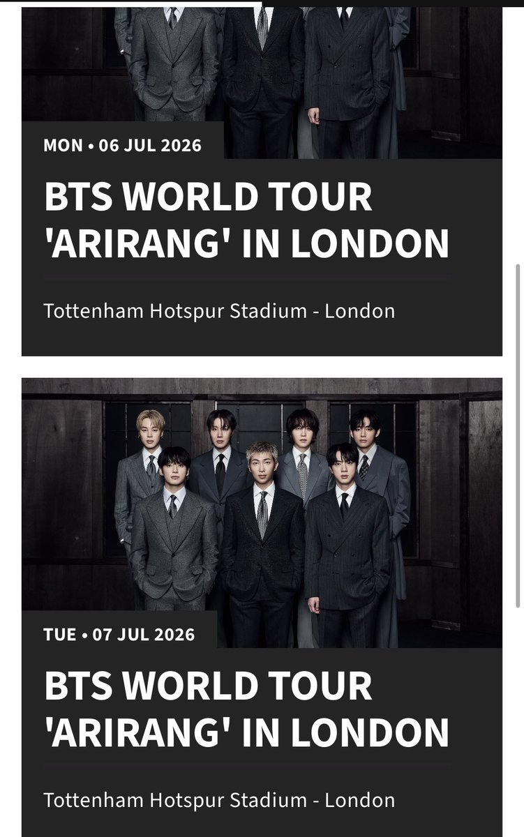 lola⁷ IS SEEING BTS tweet media