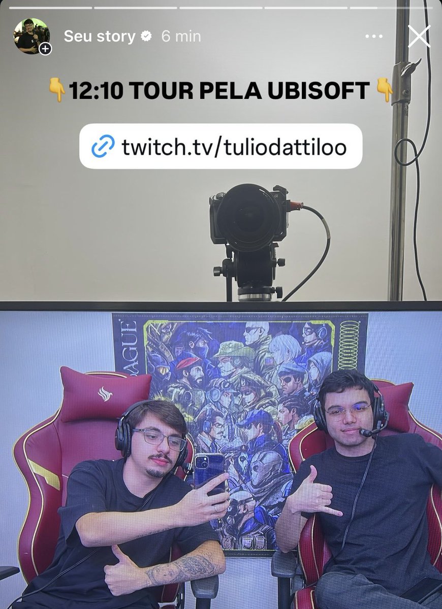 TulioDattilo's tweet photo. 12:10 TOUR PELQ UBISOFT👇
https://t.co/c7LEnOxqrc

ft.@queirooox https://t.co/ZH4gDIcXuD