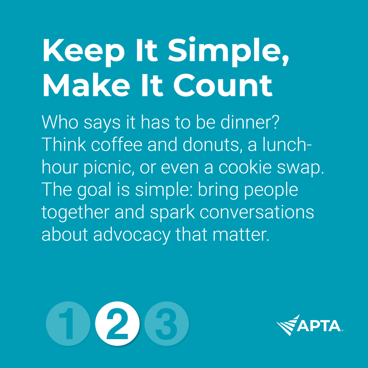 American Physical Therapy Association (APTA) tweet media