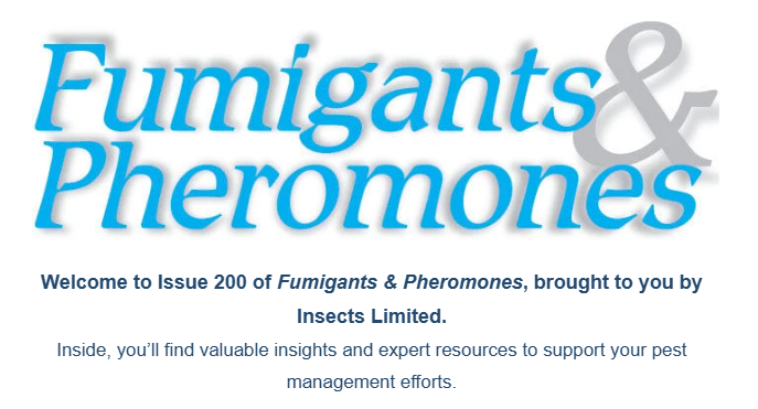 InsectsLimited's tweet photo. We’re just days away from publishing our 200th newsletter issue.

From pheromone monitoring strategies to real-world case examples, we’ve covered a lot - and we’re just getting started.

👉 Don’t miss what’s next: https://t.co/7vmJwBqwWU https://t.co/M6TqqyYtX1