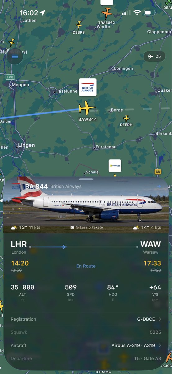 Lazzen's tweet photo. Contrail - Flight Tracker just passed 3000+ downloads 🛫
A free, ad-free flight tracker I built as a solo hobby project. No subscriptions, no accounts, no data collection. Just flight info the way it should be.
iOS live on the App Store, Android in closed beta. https://t.co/vDdugZ7teA