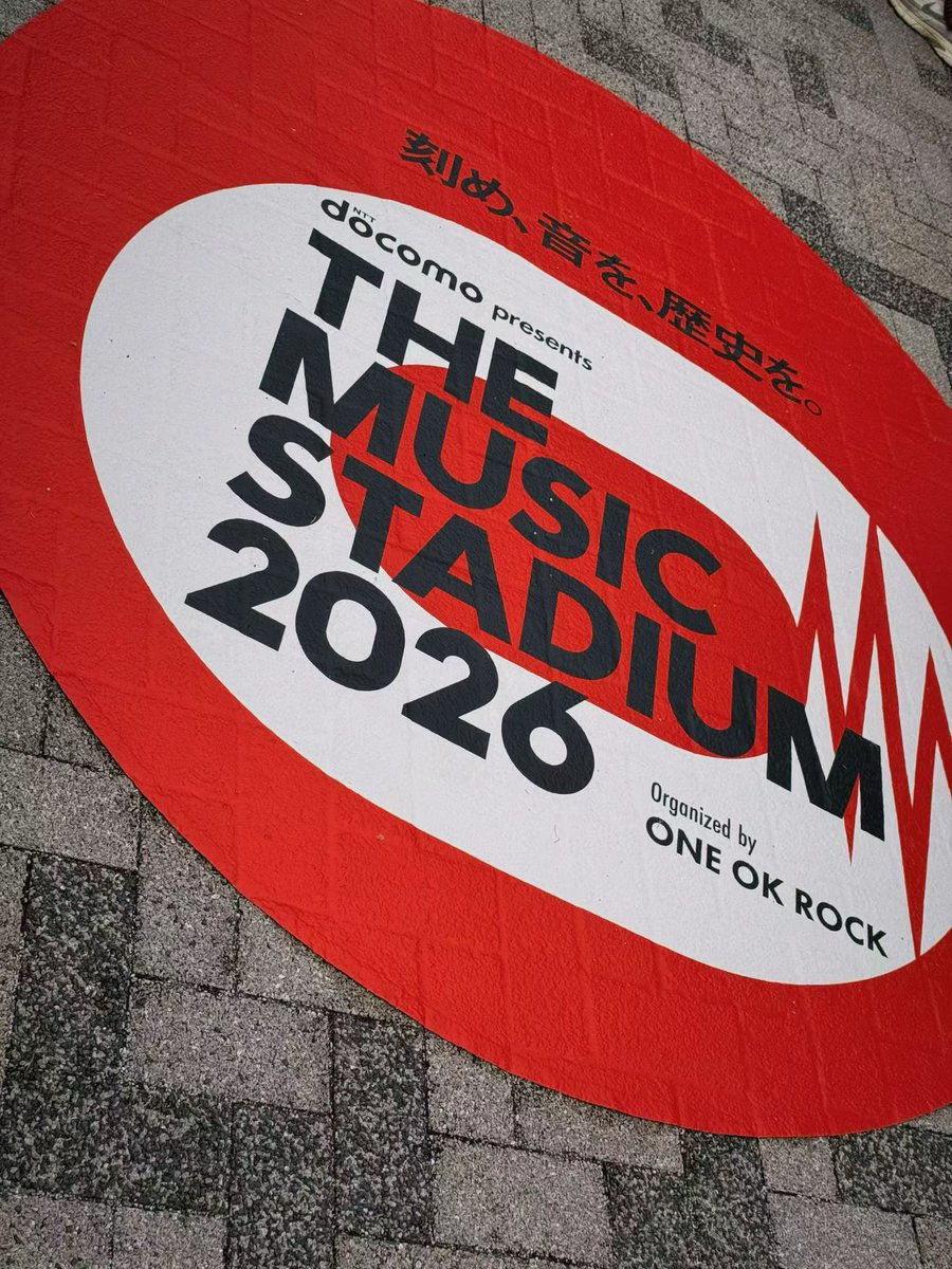 xiatu0116's tweet photo. 2026.04.05
THE MUSIC STADIUM 2026 organized by ONE OK ROCK
📍MUFG STADIUM https://t.co/b3uJd52BfW