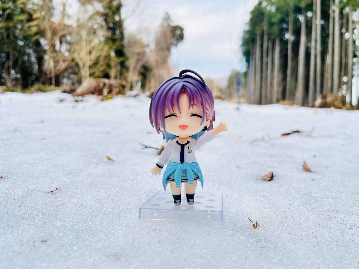 ねんどろいど ノクチルは、本当にかわいくてお気に入り！！ いつも登山