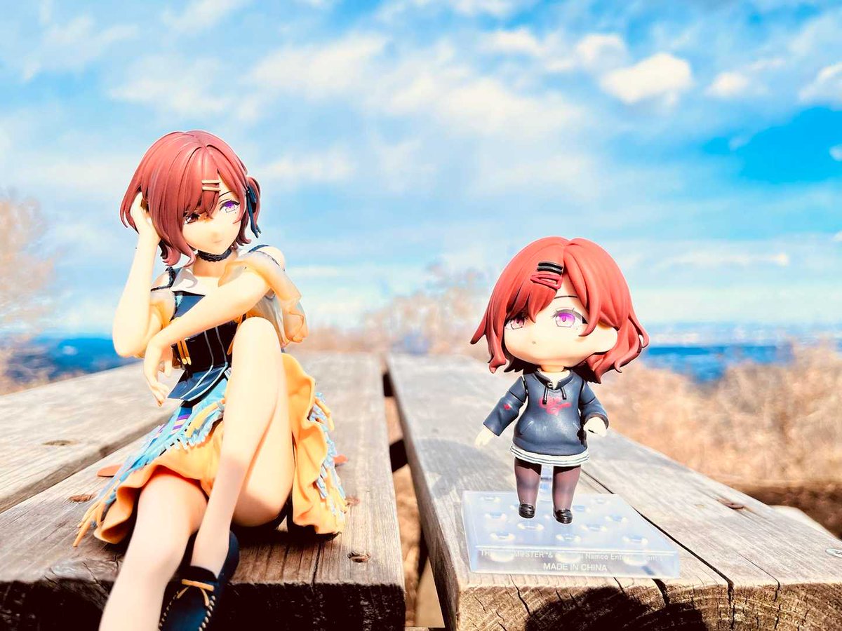 ねんどろいど ノクチルは、本当にかわいくてお気に入り！！ いつも登山