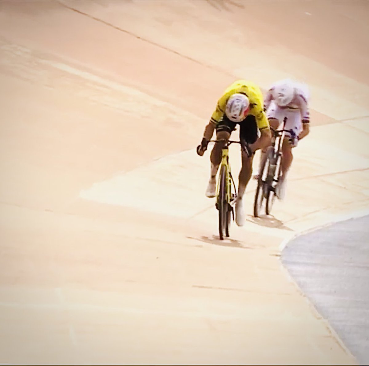 fraudstrong's tweet photo. Wout winning P-R is good for cycling. It's as impressive as anything to defeat Tadej (in rainbow jersey) on the cobbles. Wout's greatest victory, by far - and well deserved. Just a terrific high point for the sport. https://t.co/QvMSdhN5r0