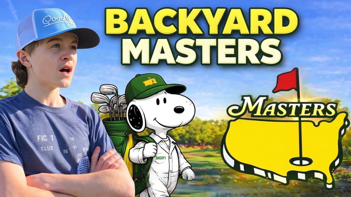 Huntz12Golf's tweet image. The New Masters Video Is OUT NOW, Link Below! Go Watch! 
#golf #masters #golfcourse 

I Turned My Backyard Into The Masters! 😳🌺⛳️ youtu.be/zKvM6MQJ83U?si… via @YouTube