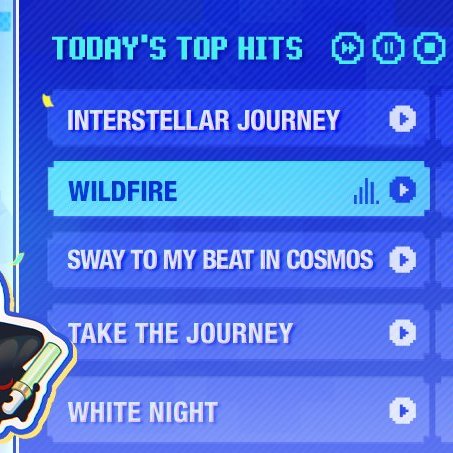 Wildfire highlighted