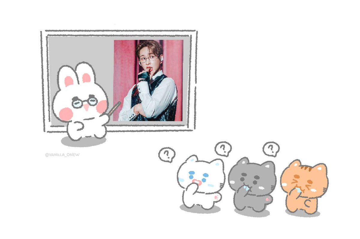 vanilla_onew's tweet photo. 👨‍🏫🐰

#온유 #ONEW #オニュ https://t.co/lTxDbJBuTP