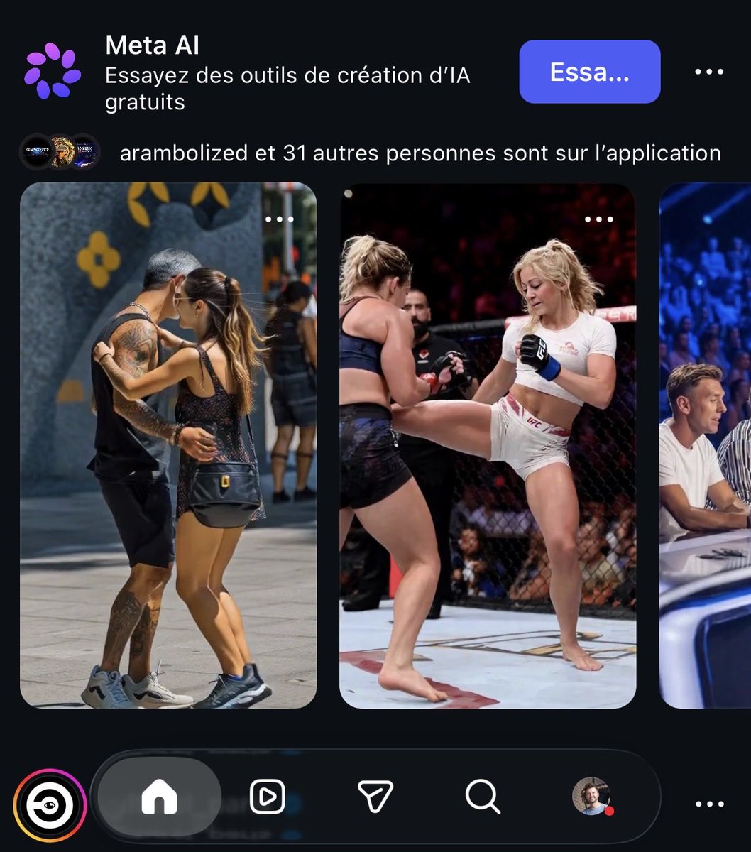 Just saw an ad for Meta AI in my Instagram feed. 📱

Really curious to see how their massive distribution advantage plays out. Will mainstream users actually end up using Meta AI more than ChatGPT, Gemini, or Claude?

Funny enough, the generated images in the ad weren't targeted