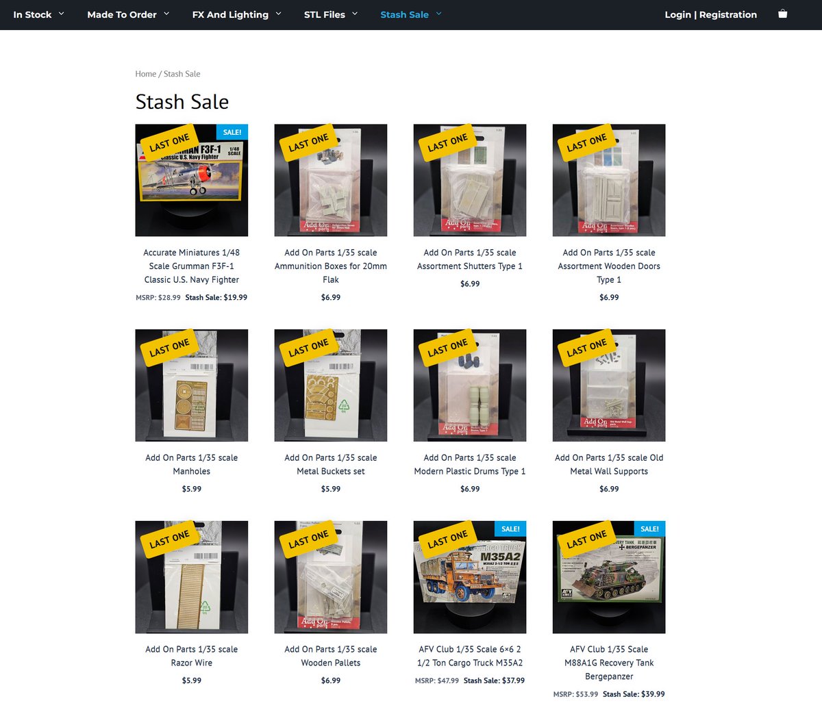 HobbyLinkInt's tweet photo. Liquidating the stash, everything must go! Once it is gone it is gone come take a look at the STASH SALE here ---> https://t.co/rGDCOthpZh https://t.co/oGpiqLRPah
