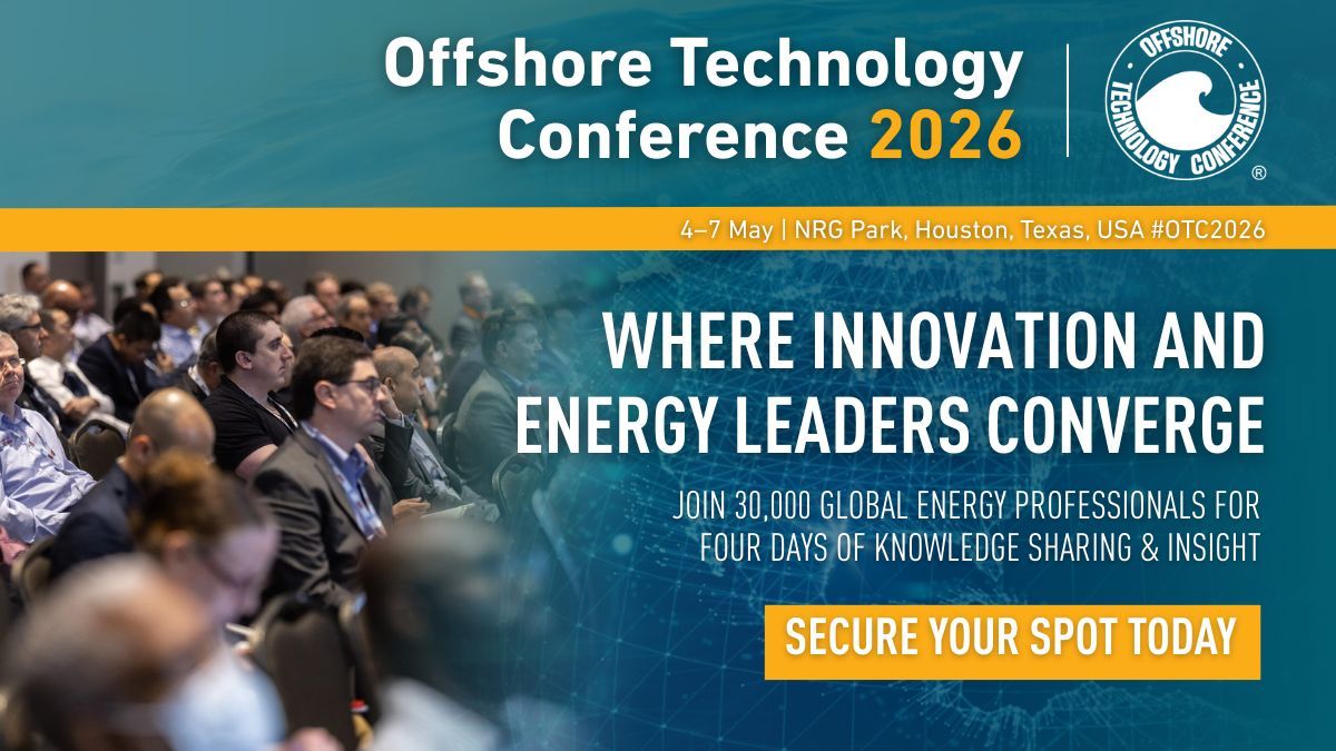 OTCevents's tweet image. Countdown to OTC ⏳

30,000 professionals. 1,000 exhibitors. 380 sessions.

This is where offshore energy moves forward.

Secure your spot: go.otcnet.org/reg/26OTC/5907/

#OTC2026 #Countdown