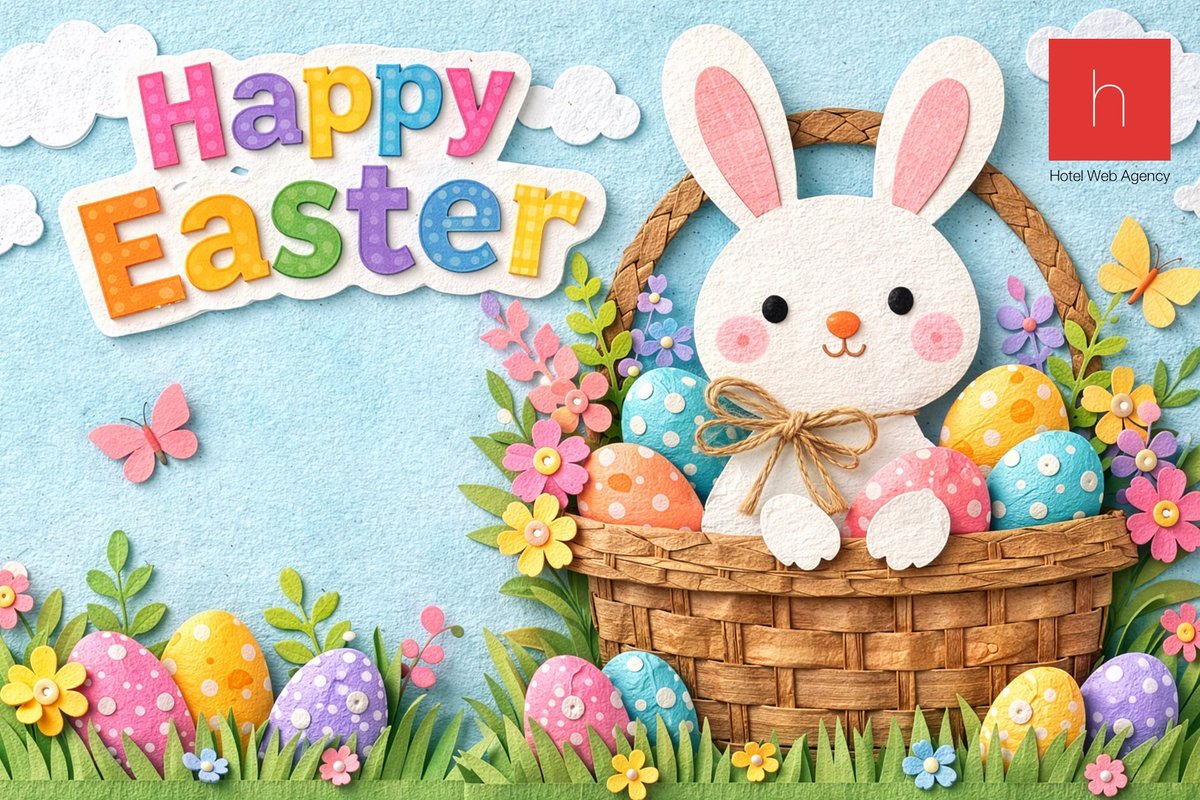 hotelwebagency's tweet image. Our team at Hotel Web Agency LTD wishes you all a Happy Easter! ✨ May this season bring you joy, renewal, and continued success.
hotelwebagency.com 

#HotelWebAgency #HappyEaster #DigitalExcellence #HolidaySeason #WebStrategy