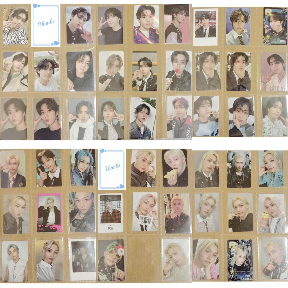 Stray Kids straykids トレカ交換 店鋪特典
【譲】バンチャン リノ チャンビン ヒョンジン ハン フィリックス スンミン I.N ユニット（画像①〜⑦）
【求】未所持🐰🐥 （ lit.link/youskz143）＞＞買取相談可
優先度、ALTあり
同種未所持との交換のみ可能なものもございます🥲
📮郵送希望